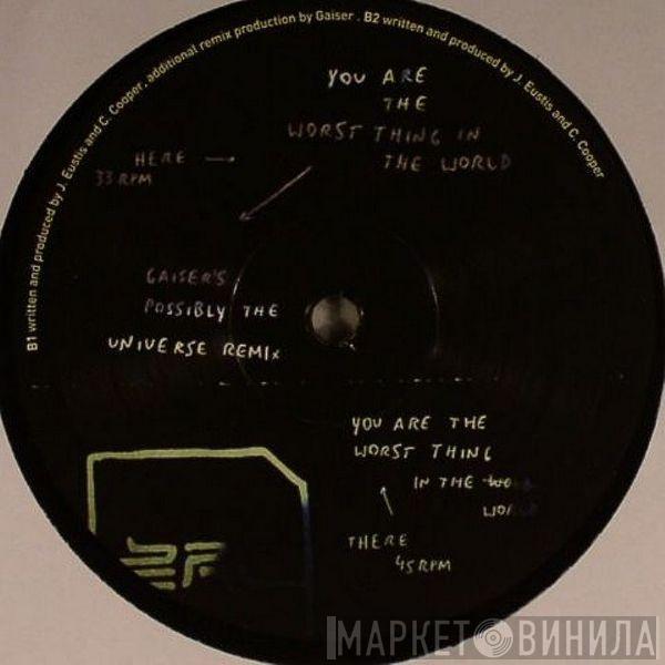 Telefon Tel Aviv - You Are The Worst Thing In The World (Remixes)