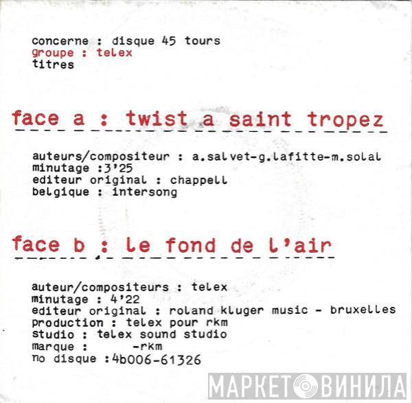  Telex  - Twist A Saint Tropez