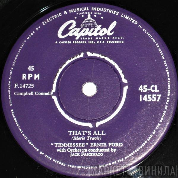Tennessee Ernie Ford - That's All / Bright Lights And Blonde-Haired Women