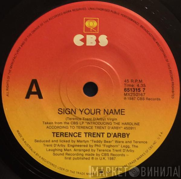  Terence Trent D'Arby  - Sign Your Name