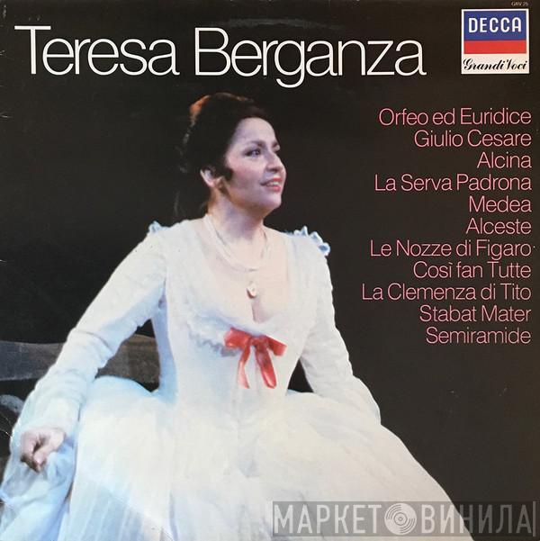 Teresa Berganza - Teresa Berganza arias from: Orfeo Ed Euridice, Giulio Cesare, Alcina, La Serva Padrona, Medea, Alceste, Le Nozze Di Figaro, Cosi Fan Tutte, La Clemenza Di Tito, Stabat Mater, Semiramide