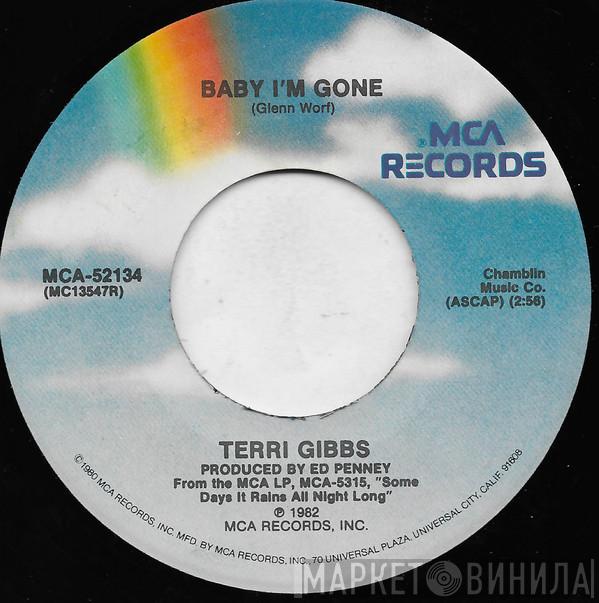  Terri Gibbs  - Baby I'm Gone