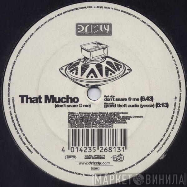 That Mucho - Don't Snare @ Me