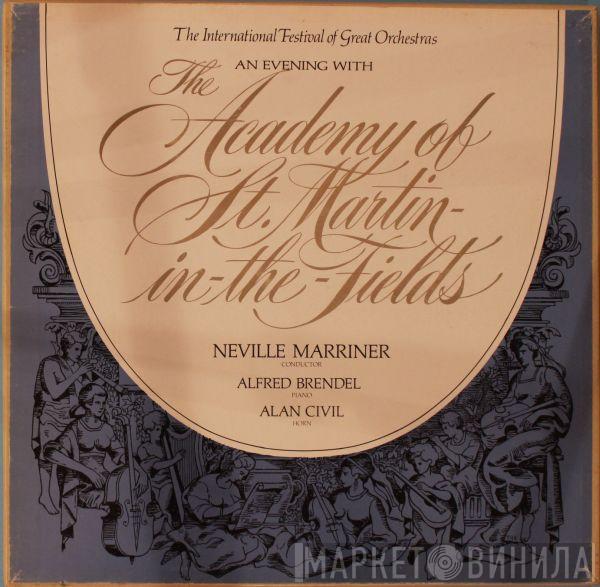 , The Academy Of St. Martin-in-the-Fields With Sir Neville Marriner Piano And Alfred Brendel  Alan Civil  - An Evening With The Academy Of St. Martin-In-The-Fields