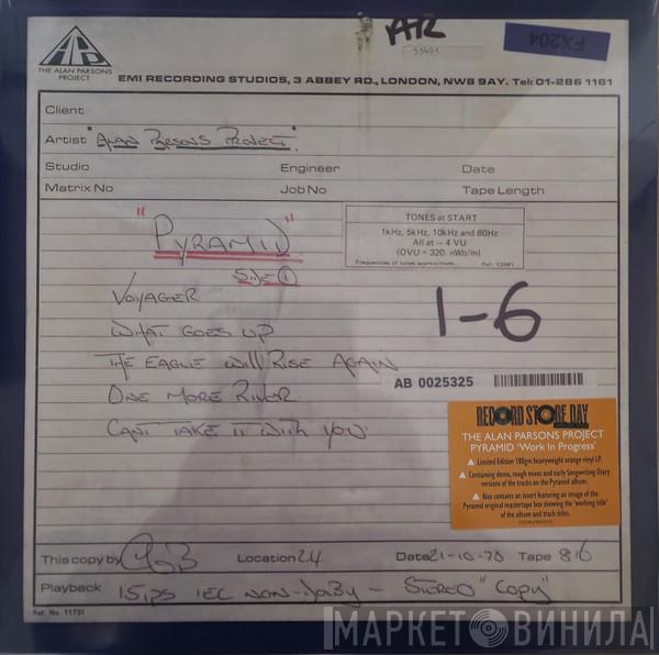 The Alan Parsons Project - Pyramid “Work In Progress”