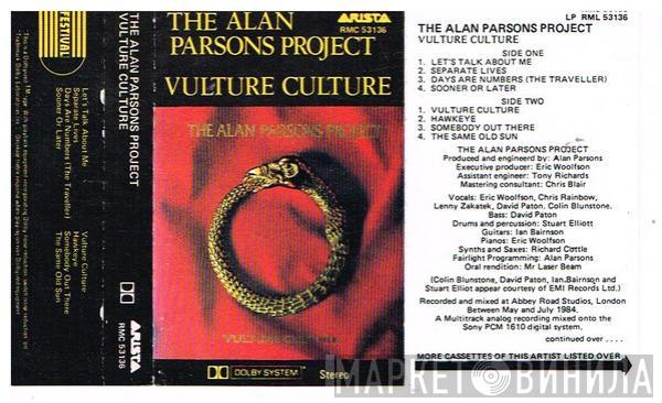  The Alan Parsons Project  - Vulture Culture