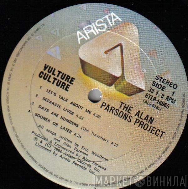  The Alan Parsons Project  - Vulture Culture