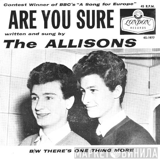  The Allisons  - Are You Sure