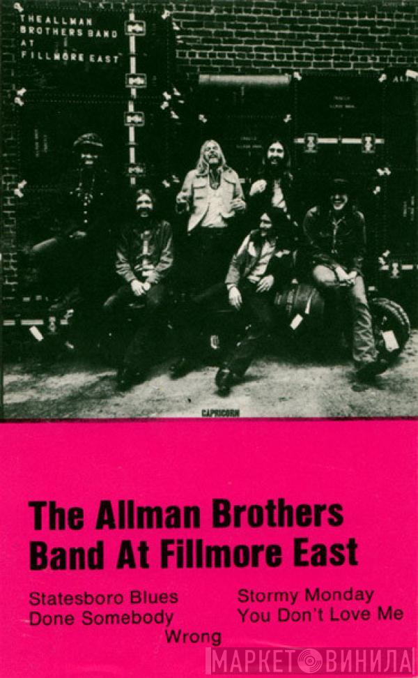  The Allman Brothers Band  - The Allman Brothers Band At Fillmore East Vol. I