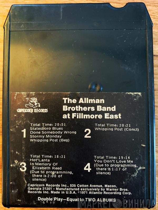  The Allman Brothers Band  - The Allman Brothers Band At Fillmore East