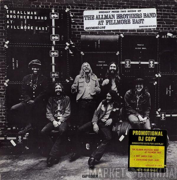  The Allman Brothers Band  - The Allman Brothers Band At Fillmore East