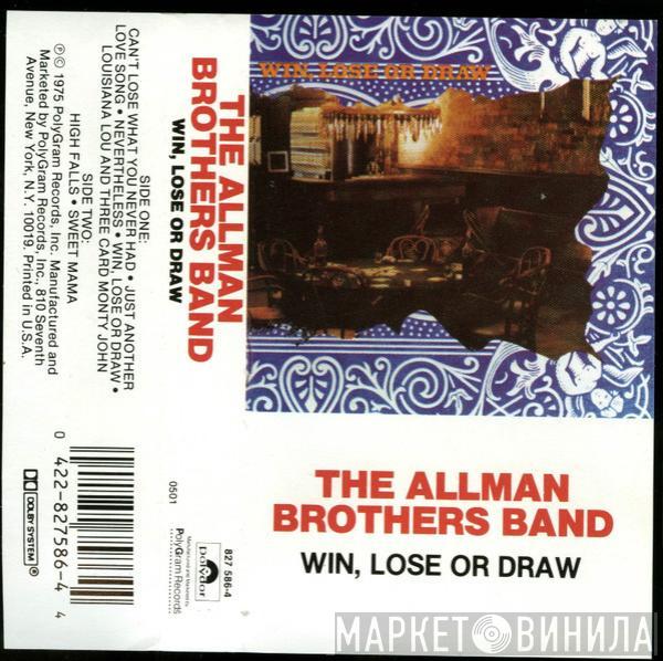  The Allman Brothers Band  - Win, Lose Or Draw