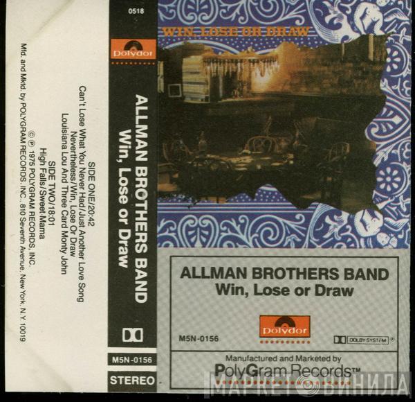 The Allman Brothers Band  - Win, Lose Or Draw