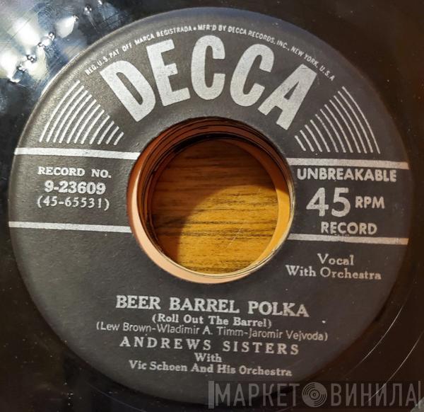  The Andrews Sisters  - Beer Barrel Polka (Roll Out The Barrel) / Pennsylvania Polka