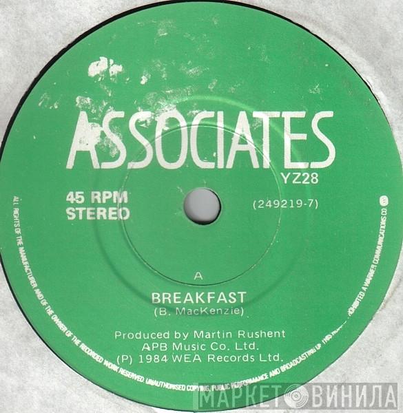  The Associates  - Breakfast