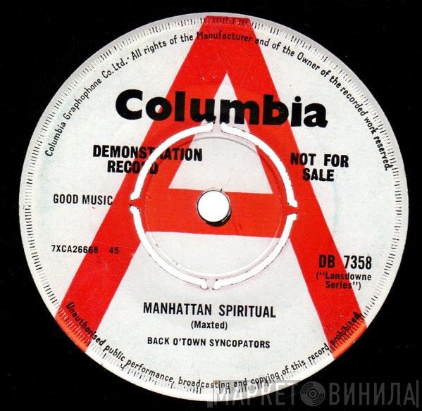 The Back O' Town Syncopators - Manhattan Spiritual