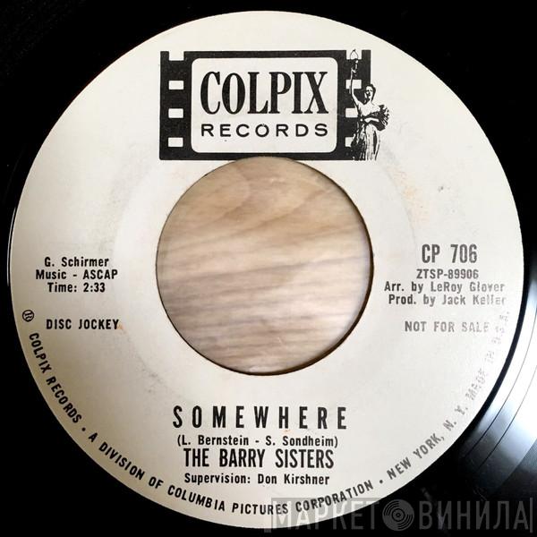  The Barry Sisters  - Too Smart (For My Own Good) / Somewhere