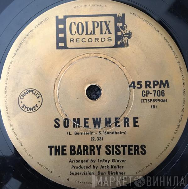  The Barry Sisters  - Too Smart (For My Own Good) / Somewhere