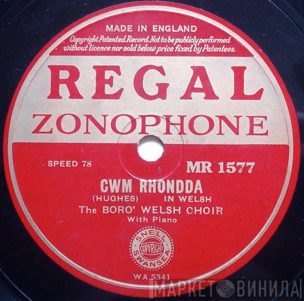 The Boro' Welsh Choir - Cwm Rhondda / Dyddiau Dyn Sydd Fel Glaswelltyn