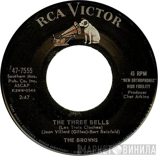  The Browns   - The Three Bells / Heaven Fell Last Night