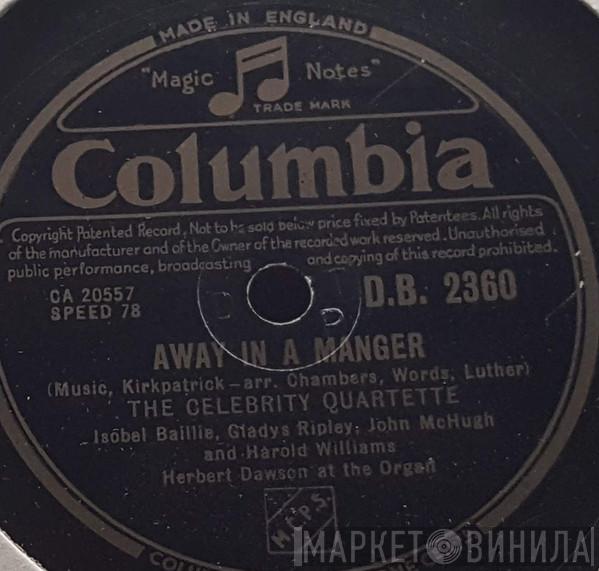The Celebrity Quartette - Away In A Manger / The Coventry Carol