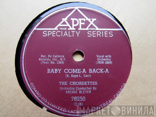  The Chordettes  - Lollipop / Baby Come-A Back-A