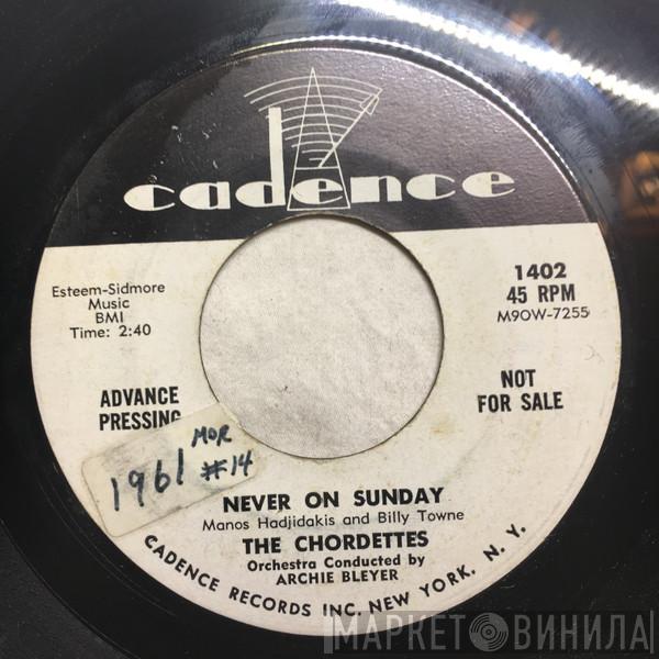  The Chordettes  - Never On Sunday / Faraway Star