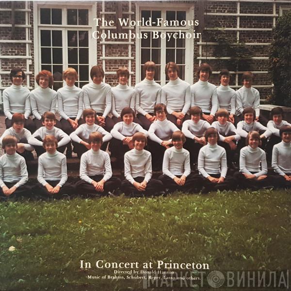 The Columbus Boychoir, Donald Hanson - In Concert At Princeton