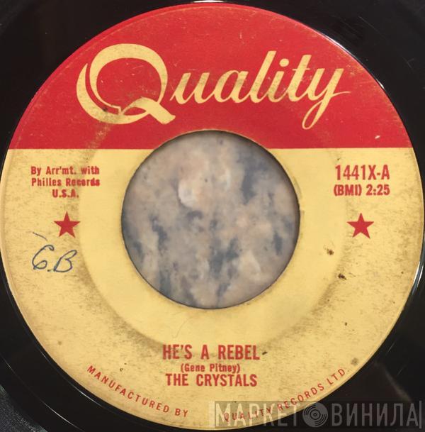  The Crystals  - He's A Rebel / I Love You Eddie