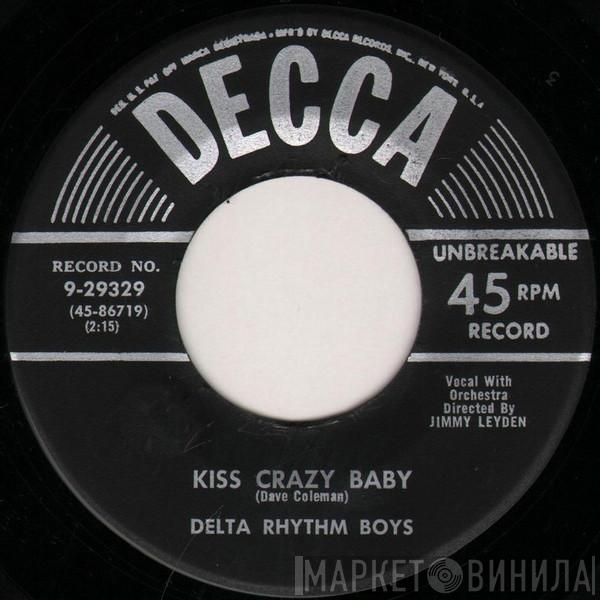  The Delta Rhythm Boys  - Kiss Crazy Baby / Shoes