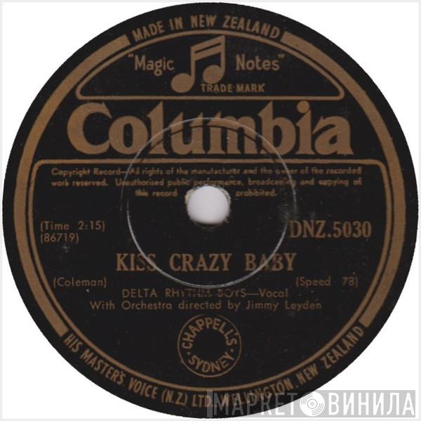  The Delta Rhythm Boys  - Kiss Crazy Baby / Shoes