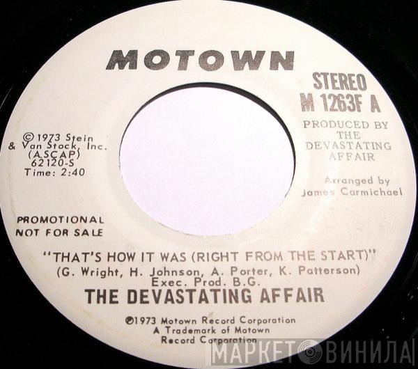 The Devastating Affair - That's How It Was (Right From The Start)