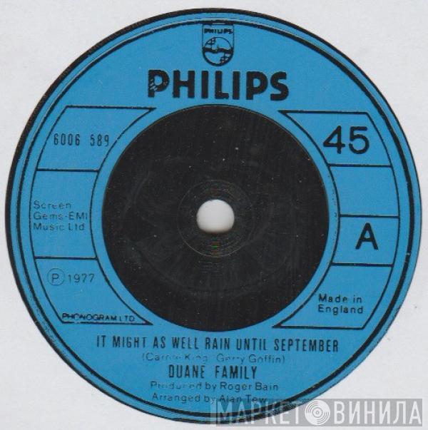 The Duanes - It Might As Well Rain Until September