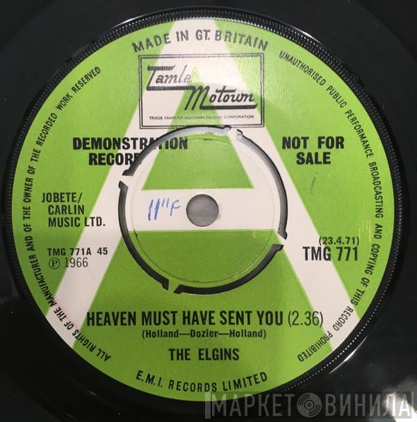  The Elgins  - Heaven Must Have Sent You / Stay In My Lonely Arms
