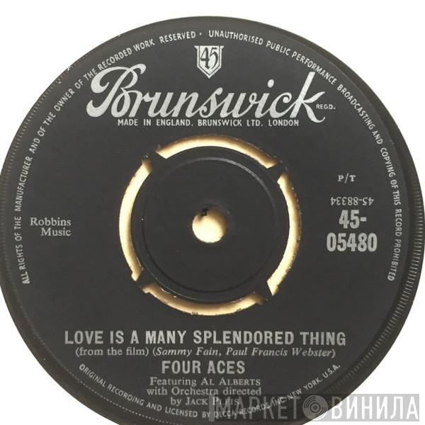 The Four Aces, Al Alberts - Love Is A Many Splendored Thing / Shine On Harvest Moon