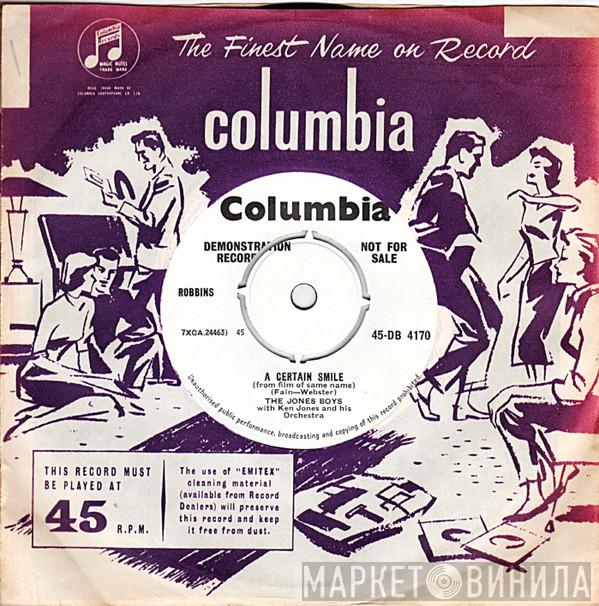 The Four Jones Boys, Ken Jones And His Orchestra - A Certain Smile / Kathy-O