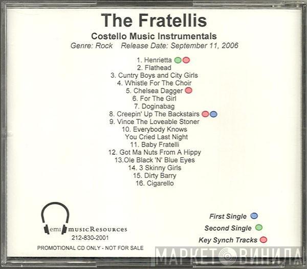  The Fratellis  - Costello Music Instrumentals