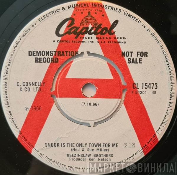 The Geezinslaw Brothers - Snook Is The Only Town For Me / You Wouldn't Put The Shuck On Me