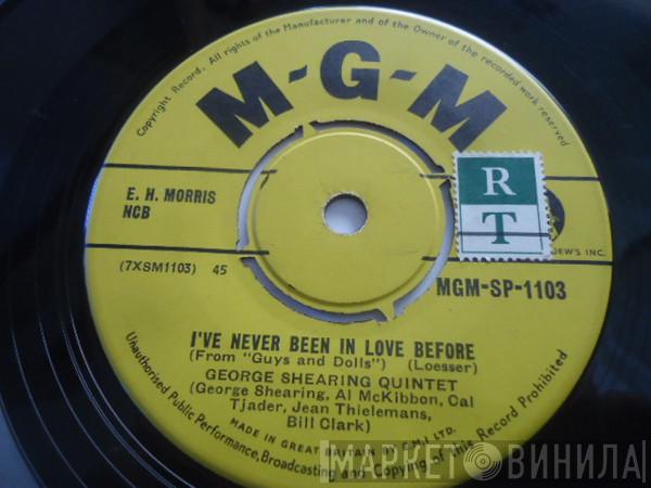 The George Shearing Quintet - I've Never Been In Love Before / Mambo Inn