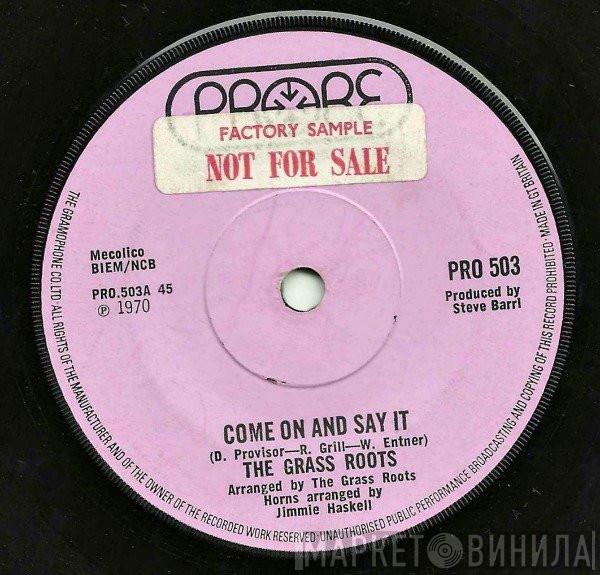 The Grass Roots - Come On And Say It