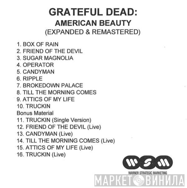  The Grateful Dead  - American Beauty