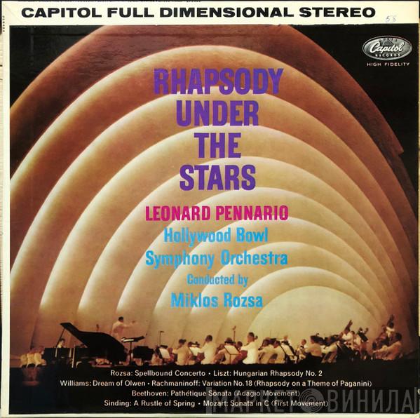 , The Hollywood Bowl Symphony Orchestra , Miklós Rózsa  Leonard Pennario  - Rhapsody Under The Stars