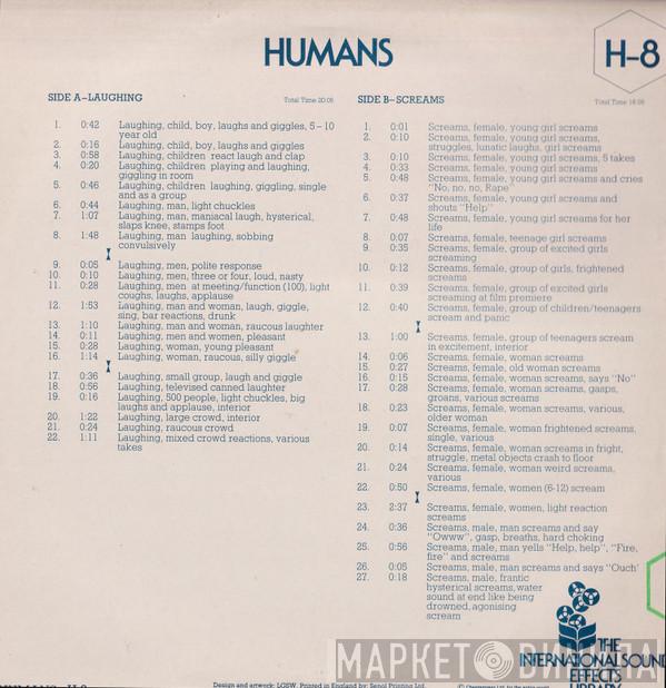  - The International Sound Effects Library - Humans