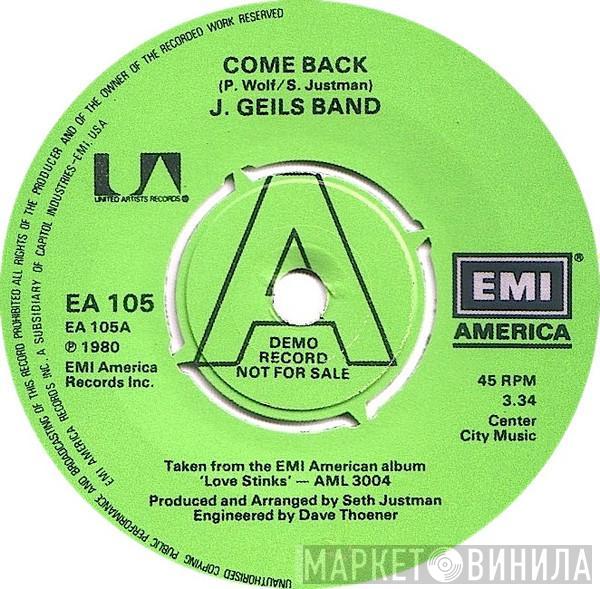 The J. Geils Band - Come Back