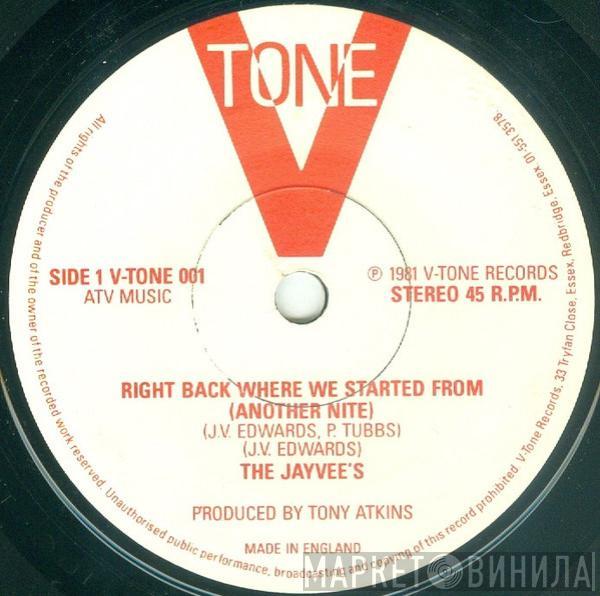 The Jayvee's - Right Back Where We Started From (Another Nite)