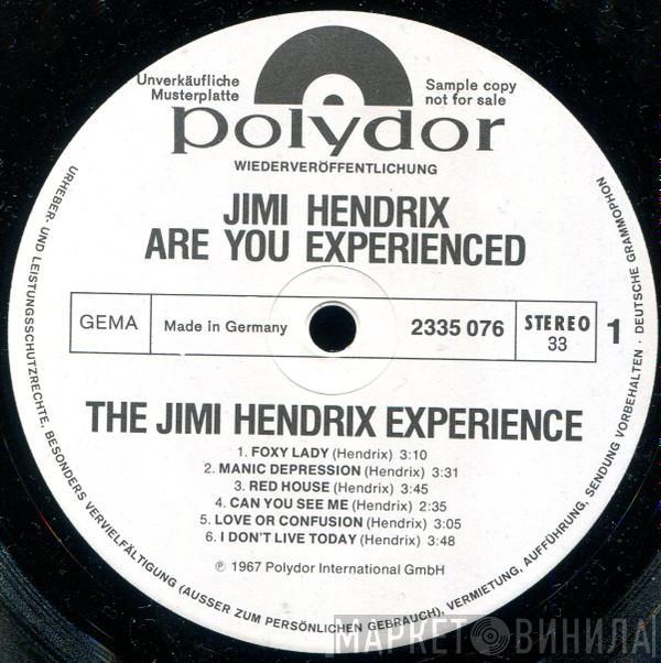  The Jimi Hendrix Experience  - Are You Experienced