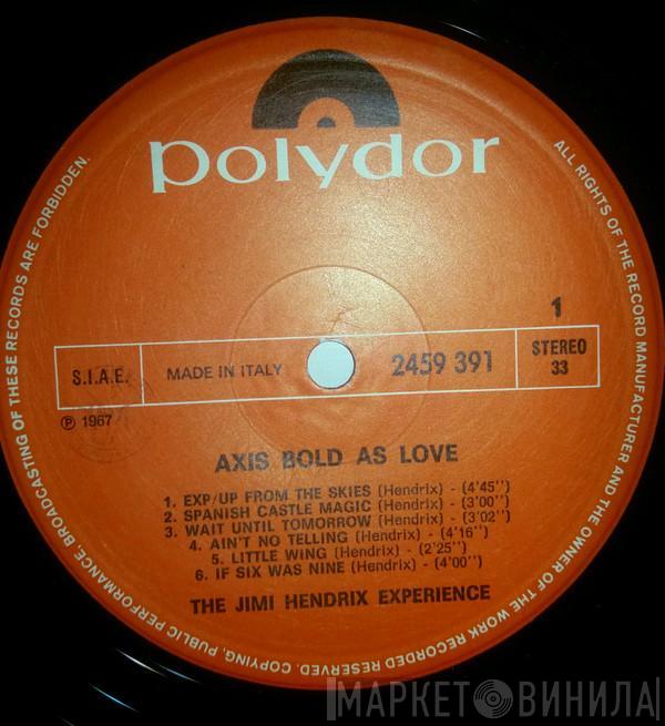  The Jimi Hendrix Experience  - Axis Bold As Love