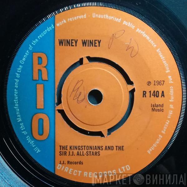 The Kingstonians, JJ All Stars - Winey Winey / I Don't Care