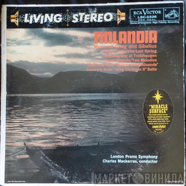 The London Proms Symphony Orchestra, Sir Charles Mackerras, Edvard Grieg, Jean Sibelius - Finlandia - Music Of Grieg And Sibelius