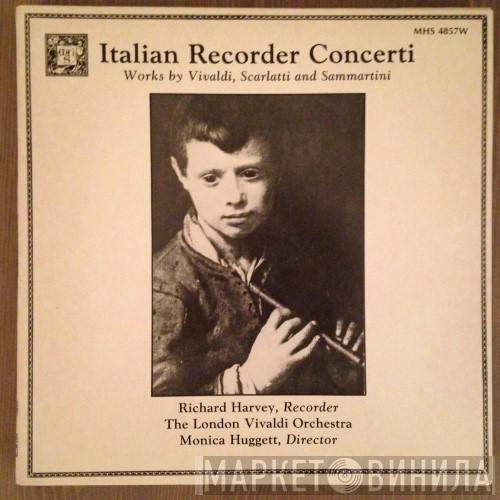, The London Vivaldi Orchestra , Richard Harvey   Monica Huggett  - Italian Recorder Concerti